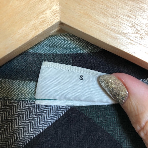 Snap up Noisy May sleeveless plaid top, cotton S - Picture 4 of 8